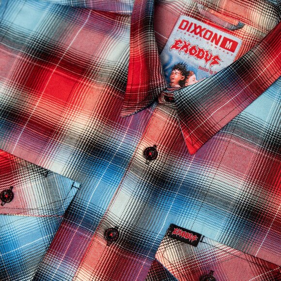 DIXXON Flannel x EXODUS Collab Flannel Shirt- Women's 2XL - Picture 3 of 9